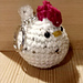 Chicken key chain no sew pattern