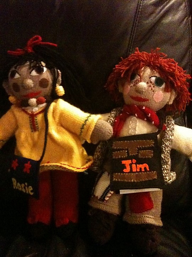 Ravelry: Rosie and Jim pattern by Peter Gregory