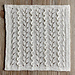 Climbing Vines lace block pattern 