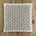 Sweet Alyssum lace block pattern 