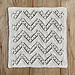 Picket Fence lace block pattern 