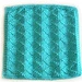 Stockinette Zig Zag Dishcloth pattern 