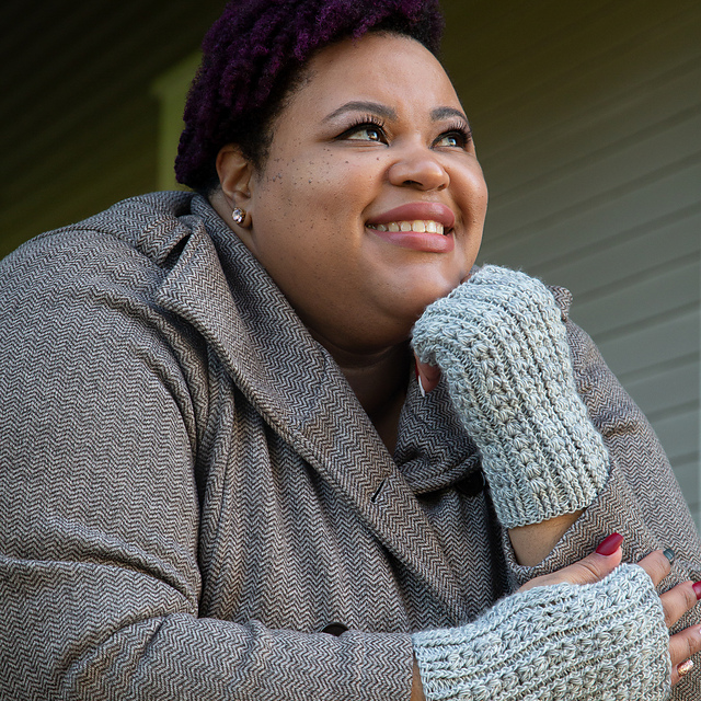 First Frost Fingerless Gloves