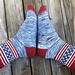 Stars and Stripes Socks pattern