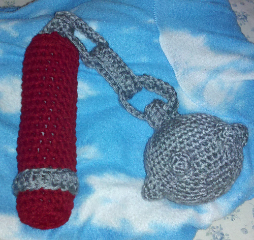 Ravelry: Amigurumi Morning Star / Flail pattern by Ruth Jepson