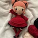 Felix in red dress pattern 