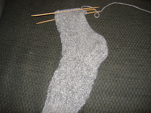 Cable Check Socks photo 1
