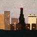 Chicago Skyline Pattern pattern 