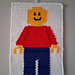 Classic Lego Minifigure Tapestry pattern 