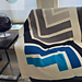 Blue Turn Blanket pattern
