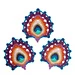 Peacock Feather Motif Art Nouveau pattern 