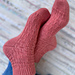 Blush Creek Socks pattern 