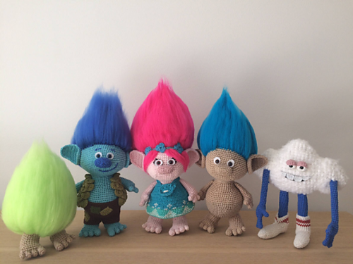 Klassisk troll-amigurumi - Christina Vogelius
