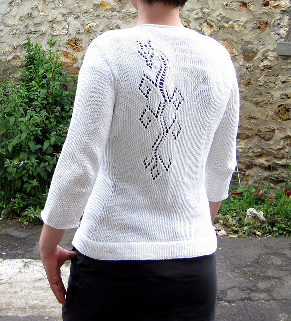 Ravelry: Dragon Lace Pullover pattern 