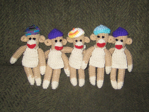 Sock Monkey Ornament photo 2