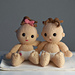 Betsy and Ben Baby Dolls pattern 