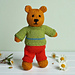 Bitsy Teddy pattern 