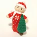 Christmas Bitsy Baby Doll pattern 