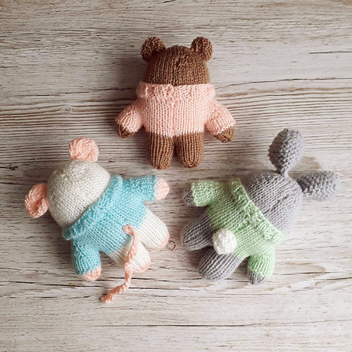 Ravelry: Teddy Boo and Friends pattern by Claire Fairall Designs