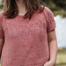 Coral Bells Tee pattern