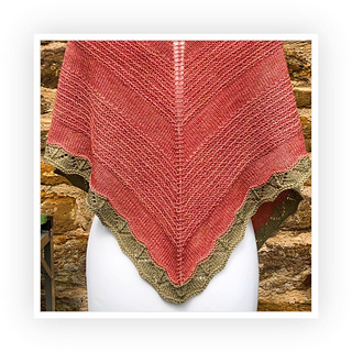 Tranquillity Shawl by Clare Crouch / Nourish Nurture Knit
