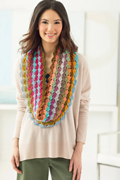 L60075B - Tilted Blocks Cowl (Crochet) - Version 1
