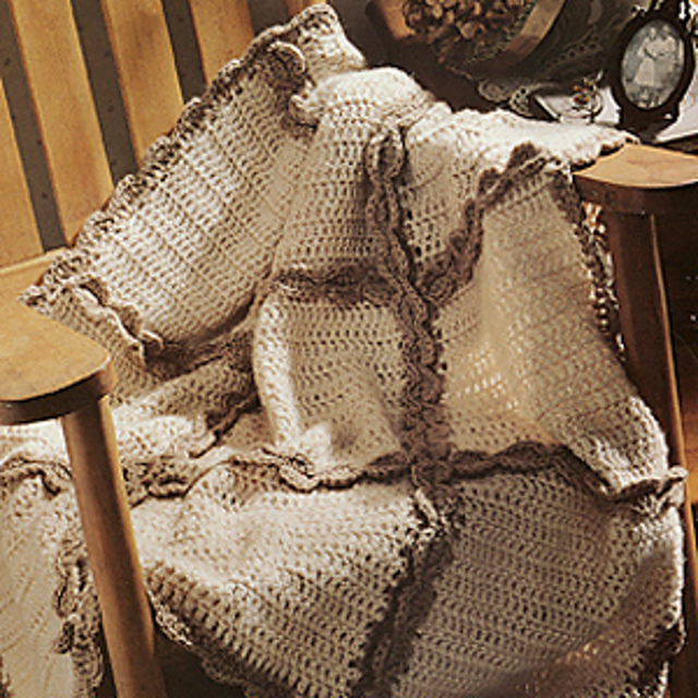 Ravelry Easy Lap Robe & Afghan pattern by Terry Kimbrough