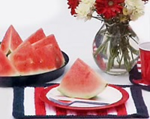 Patriotic Placemat Set (knit placemat) photo 3