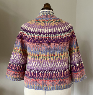 Lavender sunrise cardigan