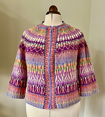 Lavender sunrise cardigan