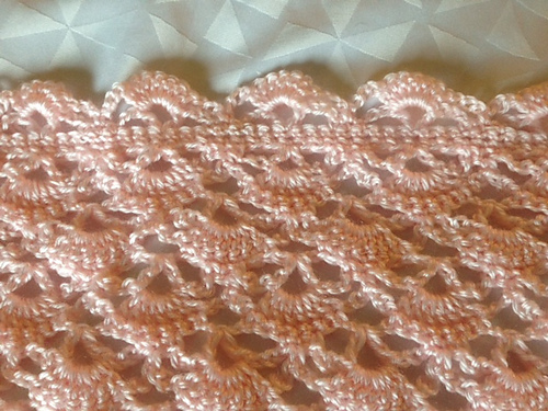 Baby Shawl (Châle pour Bébé, Chal Para Bebe) photo 2