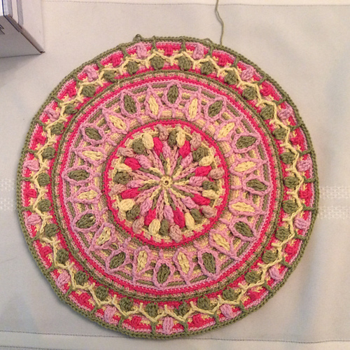 Dandelion Mandala Overlay Crochet 다른 모습 5