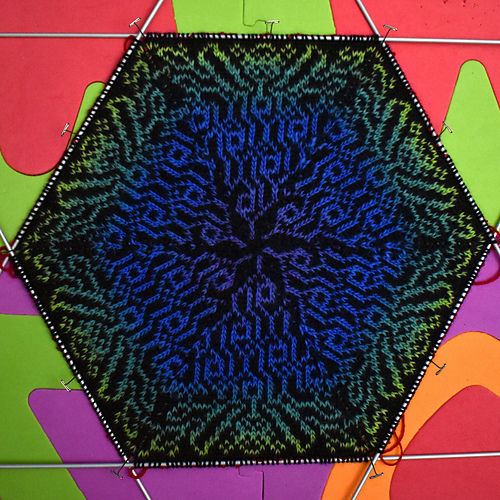 Ravelry Kaleidoscope Hexagons pattern by Earl Price