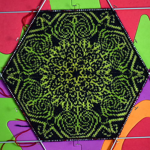 Ravelry Kaleidoscope Hexagons pattern by Earl Price