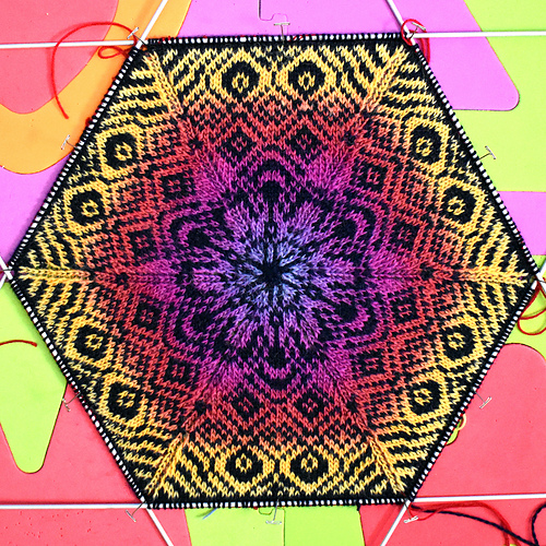 Ravelry Kaleidoscope Hexagons pattern by Earl Price