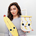 Banana Smoothie Buddies pattern 
