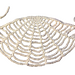 Crochet Spider Web Bandana pattern