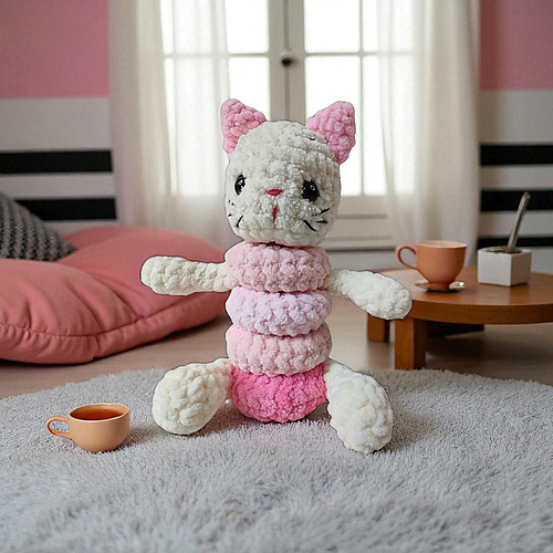 Ravelry: Nala Cat Stacking Toy pattern by Silvia Weaver