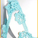 Lariat Regenboogbloemen pattern 