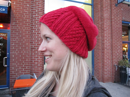 Red Rocket Slouchy Hat photo 4