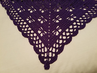 Ravelry: Butterfly Stitch Prayer Shawl pattern by njSharon AND DebiAdams