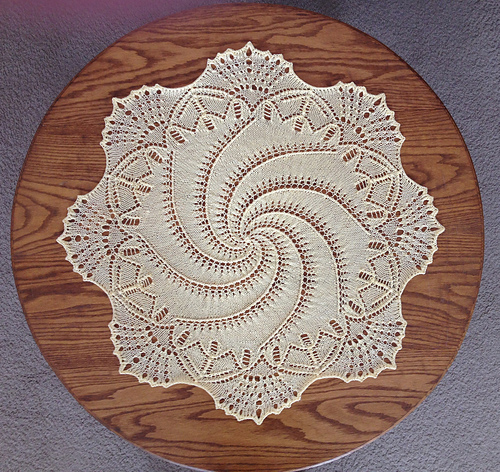 Doily with Spiral photo 1