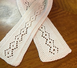 Ravelry: Lace Chain Scarf pattern by Kathryn Sutherland