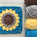 Sunflower Lovers Granny Square pattern 