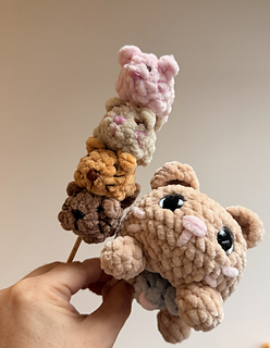 Ravelry: Mini Kitten pocket pouch pattern by Cosy Stitch Crochet