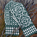 Love in My Roses Mittens pattern