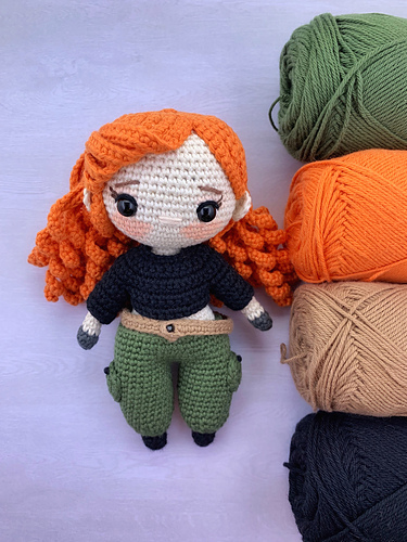 Ravelry: Kim Possible pattern by Vanessa Ordoñez