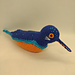Lorenzo the kingfisher pattern