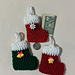 Crochet Mini Christmas Stocking pattern 