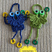 Crochet Monster coin holder pattern 